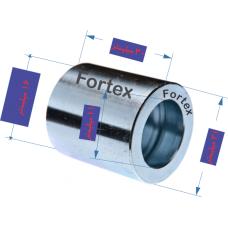 پوسته دو لا سیم 1/4 FORTEX
